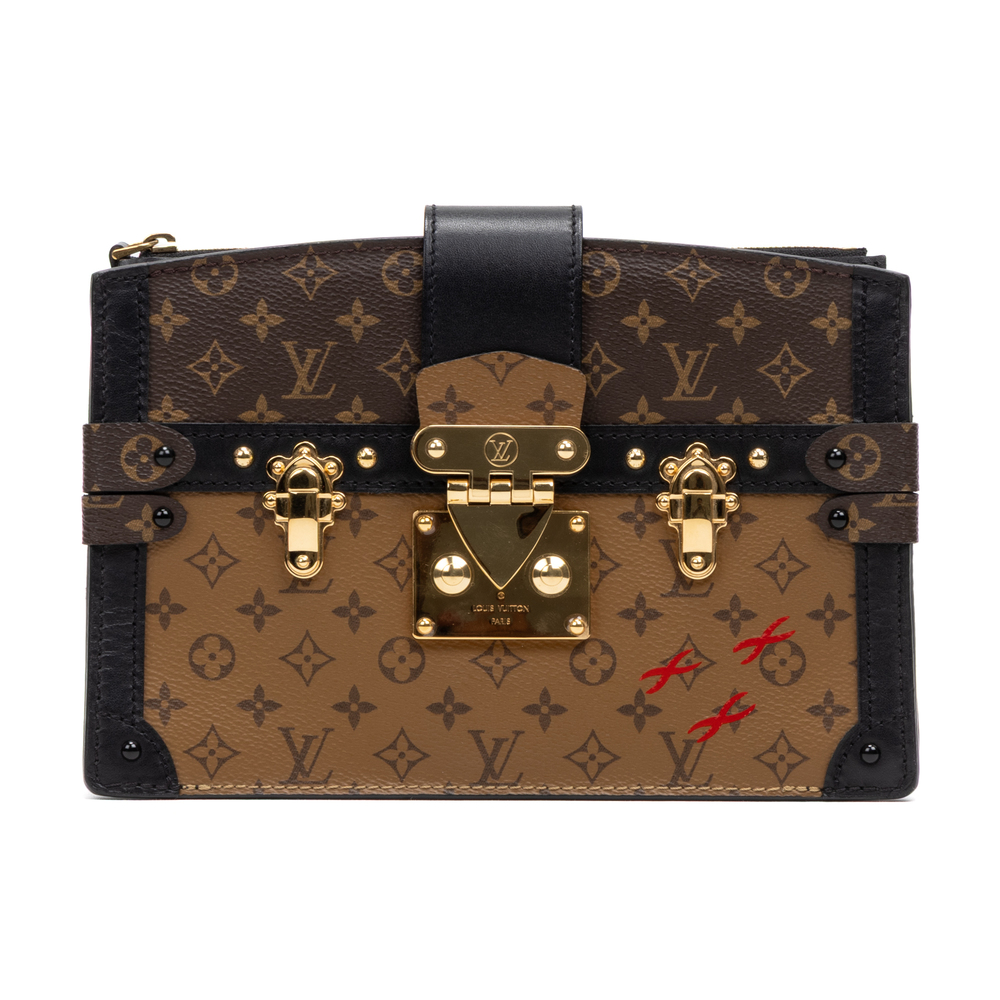Louis Vuitton Ltd. Ed. Trunk Clutch Reverse Monogram Small